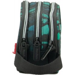 Estuche portatodo triple cuerpo