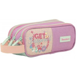 Estuche portatodo triple cuerpo