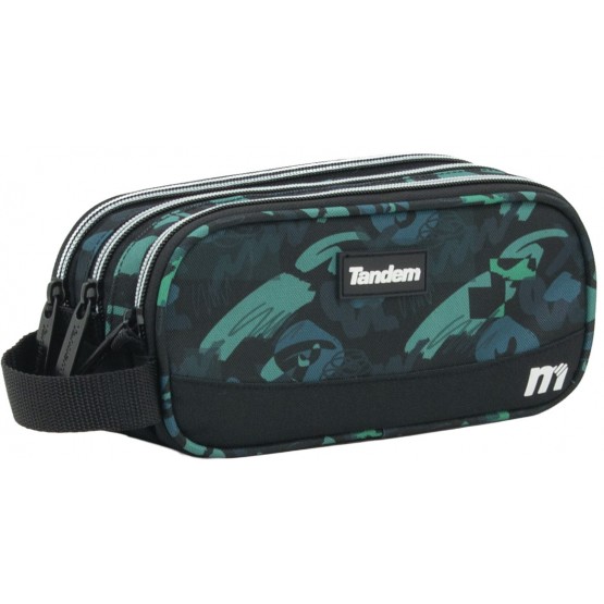 Estuche portatodo triple cuerpo