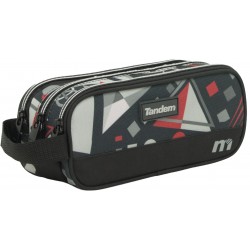 Estuche portatodo triple cuerpo