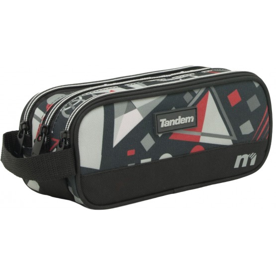 Estuche portatodo triple cuerpo