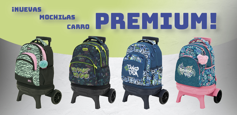 NUEVAS MOCHILAS CARRO PREMIUM