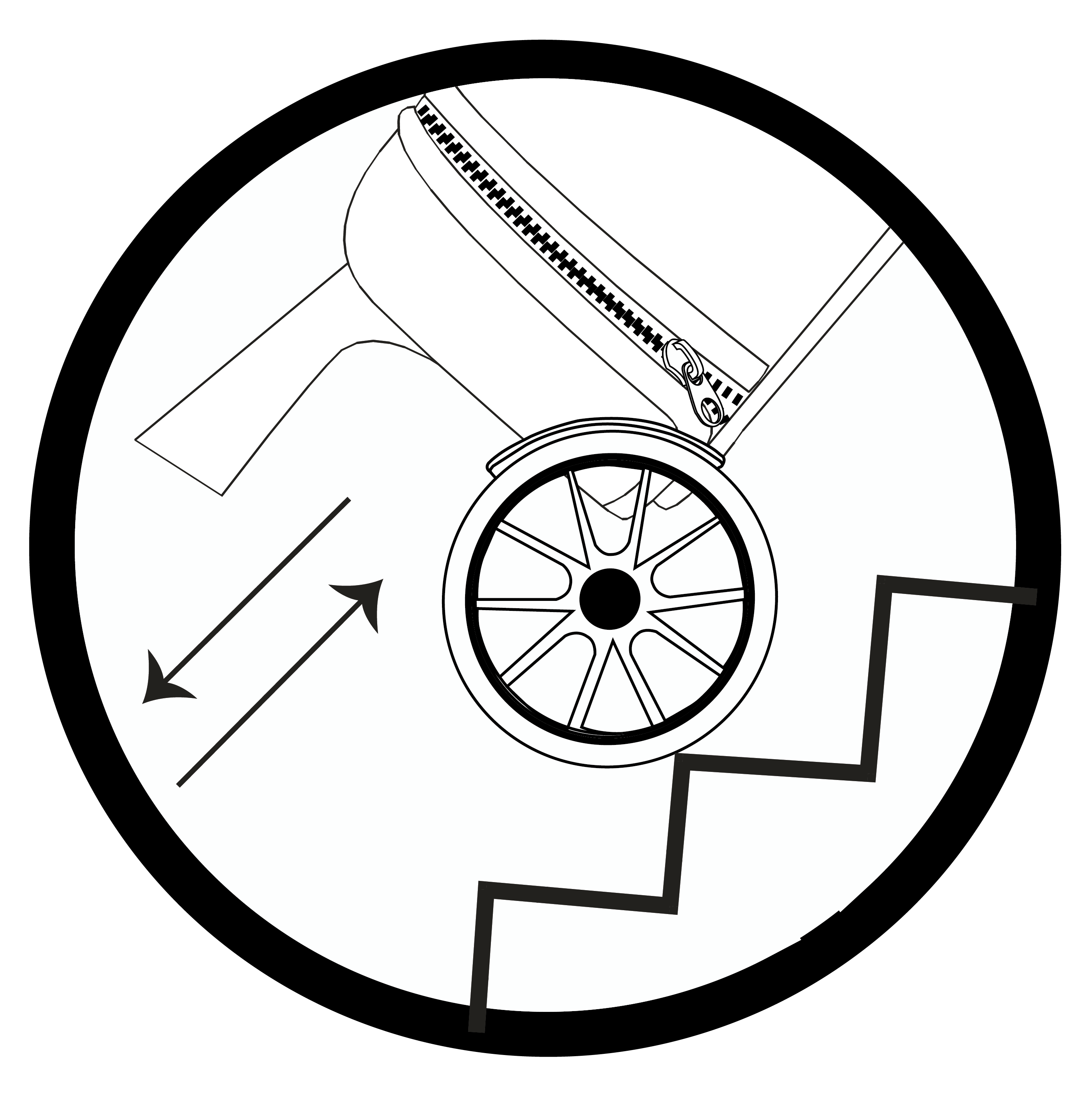 FÁCIL USO EN ESCALERAS